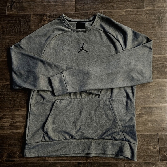 Jordan Crew Neck Pullover Dri-Fit Men's Sweatshirt sz large - Picture 2 of 7
